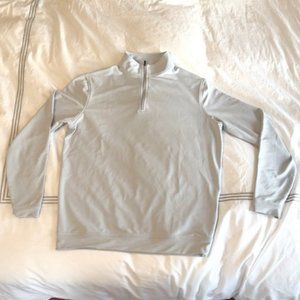 Men's Peter Millar Quarter Zip Performance Golf Pullover Sz MED